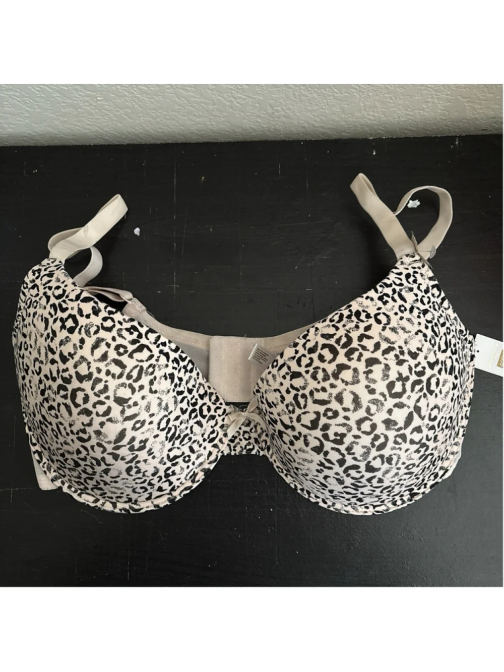 Adrienne Vittadini Studio T-Shirt Bra | Size 40DD | NWT Leopard Print Intamates